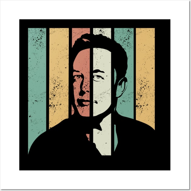 Elon Musk Wall Art by valentinahramov